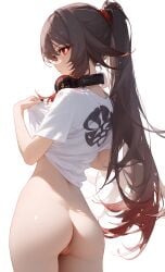 hu tao (genshin impact) fan art