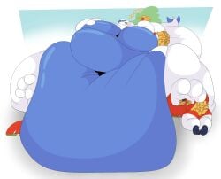 bbm bbw big_breasts breasts castdraws_(artist) cleavage gay gay_male homosexual homosexual_male huge_breasts lugia male male/male male_only male_penetrating moobs obese obese_male overweight pokemon pokemon_(species) ssbbm tagme thi thick_thighs ussbbm wide_hips