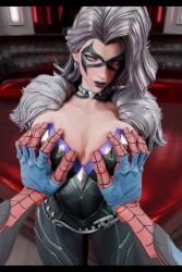1boy 1girls 2026 3d animated black_cat_(marvel) black_cat_(marvel_rivals) bondage breast_grab felicia_hardy gentlegiant_s light-skinned_female light-skinned_male marvel marvel_comics marvel_rivals no_sound peter_parker short_video shorter_than_10_seconds spider-man spider-man_(marvel_rivals) spider-man_(series) video work_in_progress