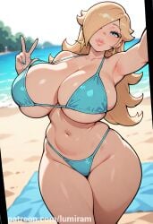 princess rosalina from mario (series) by lumiram