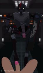 1ce_h00ves absurd_res bodily_fluids clanker dominant dominant_female erection feet female foot_fetish foot_on_penis foot_play furfag furry genital_fluids genitals glass hi_res human kx-series_security_droid light_body light_skin looking_pleasured machine mammal nude_male penis precum robot sex_toy star_wars wookiee
