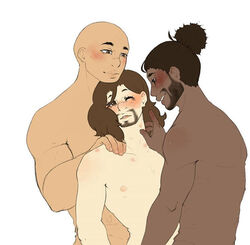 hamilton_musical jesus_christ marquis_de_lafayette tagme threesome yaoi