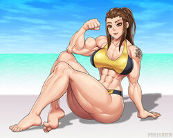 brigitte from blizzard entertainment by elee0228