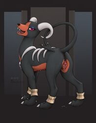 houndoom from nintendo by ecmajor