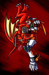 2011 69_position anthro capcom claws cum cum_in_mouth cum_inside dracos dragon dsamusmmx erection magma_dragoon male mega_man mega_man_x oral penis reploid scalie sex toe_claws video_games western_dragon wings yaoi