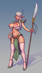 futa elf (warlock and boobs) from warlock and boobs by boobsgames
