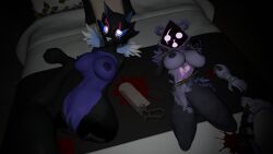 2girls alombti amputee ass bear bear_girl bed belt blood blood_splatter blood_stain breasts defeated female_only femsub fortnite fortnite:_battle_royale fox fox_girl furry furry_ass furry_breasts furry_female helpless helpless_girl kidnapped large_ass large_breasts large_butt missing_limb objectification pack_leader_highwire pussy quadruple_amputee raven_team_leader saw scared scared_expression scared_face source_filmmaker submissive_female terrified terror thighs vulnerable