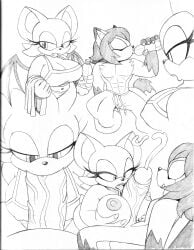 anthro furry furry_female furry_male omegasunburst rouge_the_bat scorch_the_fox sonic_(series) tagme