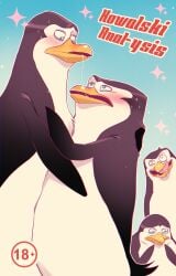 4boys avian bird fanfiction furry kissing kowalski madagascar_(series) male_only peak penguin private saliva skipper_(madagascar) skronklpus the_penguins_of_madagascar