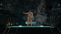 1boy 1human 3d 3d_model animated ass caked_up casual cheeked_up final_fantasy final_fantasy_vii final_fantasy_vii_remake game_mod holding_weapon human long_hair male male_focus male_nudity male_only mod mp4 muscular muscular_male naked naked_male nonsexual nonsexual_nudity nude nude_male pale_skin plump plump_ass screencap sephiroth silver_hair solo solo_male sound square_enix tagme video viewed_from_behind weapon