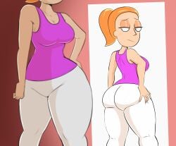 1girls ass big_ass big_breasts big_thighs breasts bust busty chest curvaceous curvy curvy_figure digital_media_(artwork) female female_focus female_only hips hourglass_figure huge_ass huge_breasts human large_ass large_breasts legs light-skinned_female light_skin red_head rick_and_morty slim_waist spakka5 summer_smith thick thick_hips thick_legs thick_thighs thighs voluptuous voluptuous_female waist wide_hips wide_thighs