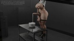 3d bush cum cum_in_container fishnet_legwear futa_only futanari heels huge_balls leaking_cum masturbation moaning one_hand_behind_head secretdreams shirt_lift sound standing_masturbation tagme tall_futa thighs video