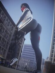 2girls 3d 3d_(artwork) ass athletic athletic_female big_ass big_breasts bottom_heavy breasts busty cindy_moon curvy destruction female female_focus fit fit_female giantess gwen_stacy hourglass_figure huge_ass huge_breasts human large_ass large_breasts legs light-skinned_female light_skin lips marvel marvel_comics silk_(marvel) slim_waist spider-gwen spider-man_(series) superhero superhero_costume superheroine thick thick_hips thick_legs thick_thighs thighs top_heavy voluptuous waist wide_hips wotm8h8