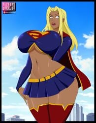 1girls alien alien_girl alien_humanoid alien_look_like_human ass athletic athletic_female big_ass big_breasts blonde_hair blue_eyes blue_shirt breasts bust busty chest cleavage curvaceous curvy curvy_female curvy_figure dc dc_comics digital_drawing_(artwork) digital_media_(artwork) female female_focus fit fit_female ghostlessm hero heroine hips hourglass_figure huge_ass huge_breasts human humanoid kara_danvers kara_zor-el kryptonian large_ass large_breasts legs light-skinned_female light_skin patreon_logo patreon_username pawg pixiv red_skirt slim_waist supergirl supergirl_(series) superhero superheroine superman_(series) thick thick_hips thick_legs thick_thighs thighs voluptuous voluptuous_female waist wide_hips