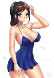 female female_only grigorart grigoretro nico_robin one_piece