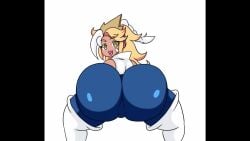 1girls animated ass ass_focus blonde_female blonde_hair cindy_(smash_legends) codeyumi huge_ass huge_butt smash_legends tagme thick_thighs thighs twerk twerking video