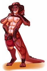 1futa 2018 4_arms abs anthro areolae ball_bulge balls balls_in_panties balls_under_clothes barely_contained breasts briefs clothed clothing clothing_lift countershade_face countershade_tail countershade_torso countershading dark-skinned_futanari deadcow_(artist) dragon erect_nipples flaccid full-length_portrait futa_only futanari green_eyes hair holding_penis horn intersex kayle_(ravencrafte) large_breasts looking_at_viewer multi_arm multi_limb muscular muscular_dickgirl muscular_futanari muscular_intersex navel nipples open_mouth panties panty_bulge penis penis_bulge penis_in_panties penis_under_clothes portrait presenting presenting_breasts presenting_penis red_hair reptile scalie shirt shirt_lift simple_background smile solo standing teeth underwear underwear_pull undressing white_background white_countershading