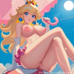 1female 1girls 2d 2d_(artwork) animated areola areolae bare_legs blonde_female blonde_hair blonde_hair_female blue_eyes breasts clitoris crossed_legs crown female female_only gloves itzah labia labia_majora labia_minora large_breasts legs legs_crossed legs_together lips long_hair looking_at_viewer mario_(series) nintendo nipples no no_bra no_panties nude nude_female pixel_(artwork) pixel_animation pixel_art princess_peach pussy shorter_than_10_seconds shorter_than_30_seconds sitting solo solo_female solo_focus sun super_mario_bros. underboob vagina very_long_hair video wet wet_pussy