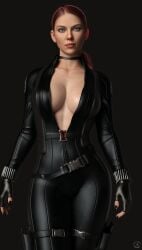 1girls 3d alf3d athletic athletic_female big_ass big_breasts black_widow_(marvel) bodysuit bottom_heavy breasts busty choker curvy female female_focus fingerless_gloves fit fit_female hourglass_figure huge_ass huge_breasts human human_only large_ass large_breasts legs light-skinned_female light_skin marvel marvel_cinematic_universe natasha_romanoff ponytail red_hair scarlett_johansson slim_waist solo superheroine thick thick_legs thick_thighs thigh_holster thighs top_heavy voluptuous voluptuous_female waist wide_hips