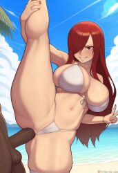 erza scarlet from fairy tail by golreq
