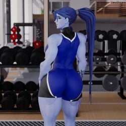 1girls 3d activision amelie_lacroix big_ass big_breasts big_thighs blizzard_entertainment blue-skinned_female blue_body blue_skin breasts bubble_ass bubble_butt bust busty chest curvaceous curves curvy curvy_figure female hips hourglass_figure huge_ass large_ass legs mature mature_female overwatch overwatch_2 slim_waist thick thick_ass thick_hips thick_legs thick_thighs thighs voluptuous voluptuous_female vonsvaigen waist wide_hips wide_thighs widowmaker