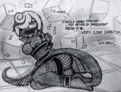 aged_up arms_behind_back arms_bound arms_bound_behind_back arms_restrained arms_tied arms_tied_behind_back ass big_ass big_breasts bondage bound_arms breasts curvaceous curvy_body curvy_female curvy_figure curvy_hips darkman-zero english english_text female female_only gag gagged gagged_female gagged_speech otm_gag restrained restrained_arms restraints sage_(sonic_frontiers) secretly_loves_it sketch solo solo_female solo_focus sonic_(series) sonic_the_hedgehog_(series) testing thick_thighs tied tied_arms tied_up