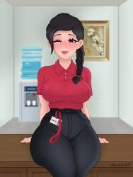 garlock office_sex sara_(garlock) tagme