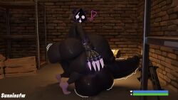 3d big_ass big_balls big_breasts big_penis fortnite futanari hyper hyper_penis raven_team_leader sunninsfw sweat sweating voluptuous voluptuous_futanari