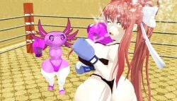 1boy 1girls 2024 3d anthro armless ass axolotl baby_blue_boxing_gloves baby_blue_gloves big_ass big_breasts big_butt black_lingerie blockyobjectawesomer blue_boxing_gloves boxing boxing_gloves boxing_ring bra breasts butt crossover curvy curvy_female doki_doki_literature_club duo female female/male fight fighting fighting_ring frill_(anatomy) gloves green_eyes human josugomezofficialnew kinito kinitopet larger_female legwear light-skinned_female light_skin lingerie long_hair_female male male/female mixed_boxing mmd monika_(doki_doki_literature_club) panties pink-skinned_male pink_boxing_gloves pink_gloves pink_skin pink_thong ryona shorter_male size_difference smaller_male swimsuit taller_female thick thick_ass thick_butt thick_hips thick_thighs white_ribbon wide_hips