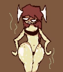 ambiguous_gender caseyagain freckled_skin freckles freckles_on_ass freckles_on_butt freckles_on_thighs original_character original_characters smelly solo stink_lines stinky sweat sweatdrop sweating sweaty sweaty_body sweaty_butt tagme thong