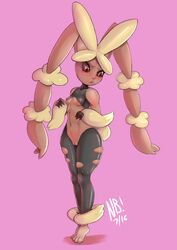 lopunny from nintendo by nerdbayne
