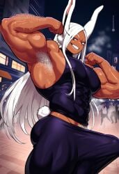 mirko from boku no hero academia by gloopai