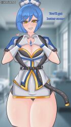 aristela_(grand_summoners) breasts gloves grand_summoners haxial nurse thick