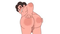 1boy animated anus ass backsack balls big_ass big_butt black_eyes black_hair butt cartoon_network chubby chubby_male fat_ass fat_butt giant_ass giant_butt huge_ass huge_butt looking_at_viewer looking_back looking_back_at_viewer male male_only naked penis rekoc_(artist) solo spread_anus spread_ass spreading steven_quartz_universe steven_universe thick_ass thick_butt warner_brothers