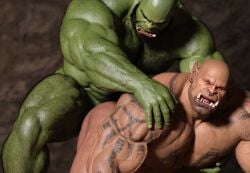 2boys 2males 2orcs 3d 3d_(artwork) 3d_model anal anal_insertion anal_sex bara beard garrosh_hellscream gay gay_anal gay_sex geserty green_body hairy hairy_male homoerotic male male/male male_bonding male_only masculine masculine_male muscles muscular muscular_male orc orc_male raw_sex sexual_tension veiny veiny_muscles veiny_penis world_of_warcraft