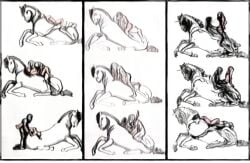 1boy 1boy1girl 1girls female geralt_of_rivia hetero kama_sutra male multiple_poses multiple_positions sex_positions sketch the_witcher the_witcher_(series) the_witcher_3:_wild_hunt unicorn video_game_character video_games witch yennefer