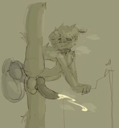 2025 2boys anthro balls belly blush breath_cloud breath_clouds canid canine canine_penis canis collar collar_and_tag cum cum_shot cumshot dog_collar dog_ears domestic_dog eyes_open femboy furry gay hands_on_table knot knotted_penis male musk musk_clouds on_one_leg one_eye_half-closed one_leg_raised penis_in_ass penis_out penis_size_difference sammy_toyy size_difference table tail thighs tongue tongue_out
