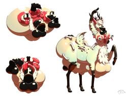 absurd_res anal anal_sex animal_genitalia animal_pussy antlers anus ass balls big_balls big_breasts big_butt breasts canine_genitalia canine_pussy deer deer_taur dildo dildo_fellatio dildo_in_ass dildo_in_mouth dildo_in_pussy dildo_insertion genitals hi_res horn huge_balls huge_breasts huge_butt hypnosis mammal mammal_taur mind_control multi_genitalia object_in_ass oral oral_penetration penetration pussy sex_toy sex_toy_fellatio sex_toy_in_ass sex_toy_in_mouth sex_toy_in_pussy sex_toy_insertion taur taur_penetrated thedarkjudge96 thick_thighs vaginal_penetration vaginal_penetration