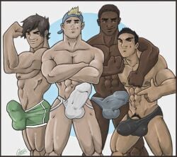 champsartlocker gay male male_only original tagme yaoi
