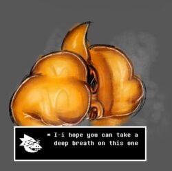 alphys anthro anus ass ass_focus asshole big_ass deltarune dripping large_ass monster musk naked no_background pussy sweat tail undertale vagina