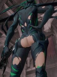 1girls 3d alternate_version_at_source ass female greese hela hela_(marvel_rivals) marvel marvel_rivals norse_mythology solo torn_clothes