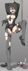 6+girls absurdres angry arms_up ball_gag black_hair black_legwear blouse blush bondage bound bound_arms breasts breasts_out brown_eyes business_suit business_woman chifuyu_orimura crotch_rope darling_in_the_franxx dress_shirt eudetenis female femsub fresh_piercing gag gagged helpless highres id_card infinite_stratos kantai_collection looking_at_viewer love_live! love_live!_school_idol_project makeshift_piercing multiple_girls name_tag necktie nipple_piercing nipple_tag nipples office office_lady one_shoe orimura_chifuyu panties pantyhose pencil_skirt piercing pussy_juice pussy_juice_puddle restrained rope saliva sex_toy shibari shoe_removed skirt smol_nozomi solo suit suspension tiptoes toes torn_clothes torn_pantyhose toujou_nozomi underwear vibrator white_blouse white_shirt zero_two_(darling_in_the_franxx)