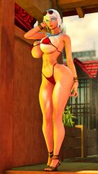 1girls 3d abs athletic athletic_female big_breasts breasts female final_fantasy final_fantasy_xiv huge_breasts large_breasts oc tagme