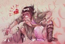 arm_hair background_text belly_bulge blush body_hair cry crying crying_with_eyes_open cumming cuntboy cuntboy/male cuntboy_on_male cuntboy_penetrated deltarune deltarune_chapter_2 deltarune_chapter_3 eyes_wide_open juice juices looking_up male orgasm orgasm_face pussy pussy_juice semi_clothed semi_nude shaking shaking_lines spamton_g_spamton squirt squirting stomach_bulge sweat sweating sweaty tears tenna_(deltarune) text text_in_background trans_male trans_man transmasc twitching vaginal_ejaculation vaginal_fluids vaginal_juices vaginal_penetration vaginal_sex wide_eyed