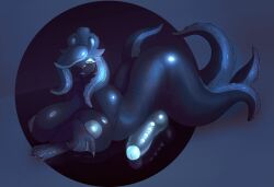 anthro ass big_breasts big_butt big_penis breasts foreskin genitals gynomorph hazed01 hi_res intersex knot knotted_penis penis pseudo_hair tentacle tentacle_hair thick_thighs
