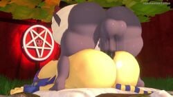 1boy 1girls animated ankha anthro glorianmarsnsfw lamb_(league_of_legends) leviantan581re male/female mating_press shortstack sound sound_edit tagme vaginal_penetration video