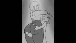 <1_second_video 1boy 1girls 2024 2d 2d_animation animated animation ass ass_grab assjob big_ass big_breasts big_butt big_female bigger_female breast_smother breasts buttjob chainsaw_man clothed clothed_sex dat_ass female golde_(golde) goldeneyensfw greyscale huge_ass long_hair looking_back makima_(chainsaw_man) male male/female monochrome mp4 outercourse pants sex shorter_than_10_seconds size_difference smaller_male smile sound sumata tagme taller_female taller_girl thigh_sex thigh_sex_over_clothes vertical_video video
