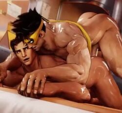 anal anal_sex animated animation boys_love gay gay_anal gay_male gay_sex hunks iron_fist iron_fist_(marvel_rivals) lebron_james male_only marvel marvel_rivals mrguild muscular_male on_the_ground peter_parker spider-man spider-man_(series) studs tagme video