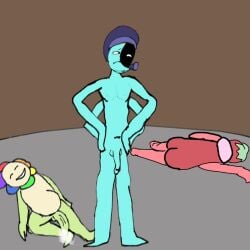 10_seconds 3boys 3males 4_arms after_fellatio animated animatic ass astro_(dandy's_world) bad_anatomy dandy's_world dandy_(dandy's_world) hat i_did_it_i_saved_the_town ibispaintx implied_oral implied_sex jxci naked self_upload sound sprout_(dandy's_world) tagme video