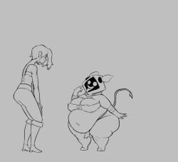 2d 2d_animation acrocwithscales animated belly belly_bulge big_belly big_belly_bulge big_breasts bigger_female breasts clothed clothed_female exposed_breasts fatal fatal_vore female_pred female_prey gif large_boobs large_breasts larger_female monster monster_girl monster_pred oral_vore scaliecrocs shorter_female shortstack smaller_female soft_vore topless topless_female vore vore_belly willing_pred willing_prey